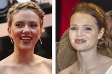 Perception of a familiar face, such as Scarlett Johansson, is more robust than for unfamiliar faces, such as German celebrity Karoline Herferth.  Photos: Wikimedia Commons