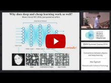 Embedded thumbnail for Connections between physics and deep learning (51:45)
