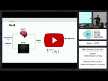 Embedded thumbnail for Tutorial: Reinforcement Learning  (1:07:33)