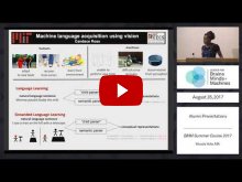 Embedded thumbnail for Machine Language Acquisition Using Vision