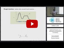 Embedded thumbnail for Modal-set Estimation using kNN graphs, and Applications to Clustering