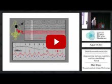 Embedded thumbnail for Hippocampal memory, cognition, and the role of sleep - part 2